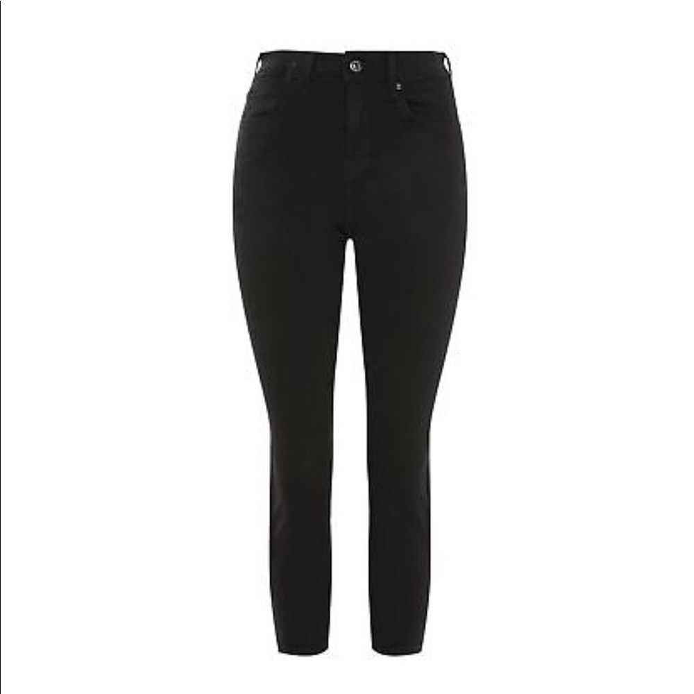 BNWT Topshop Petite Jamie Jeans; Black; W24 x L28